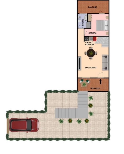 CREMISINI PIANO TERRA FLOORPLANNER